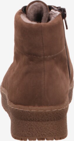 SEMLER Lace-Up Ankle Boots in Brown