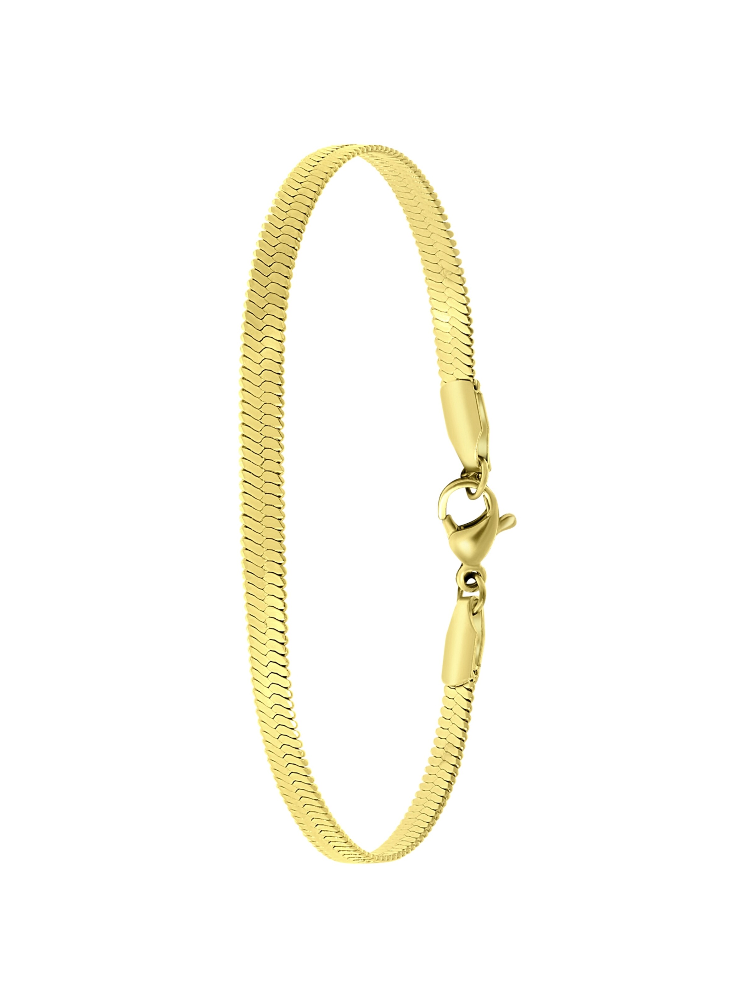 Lucardi Bracelet in Gold: front