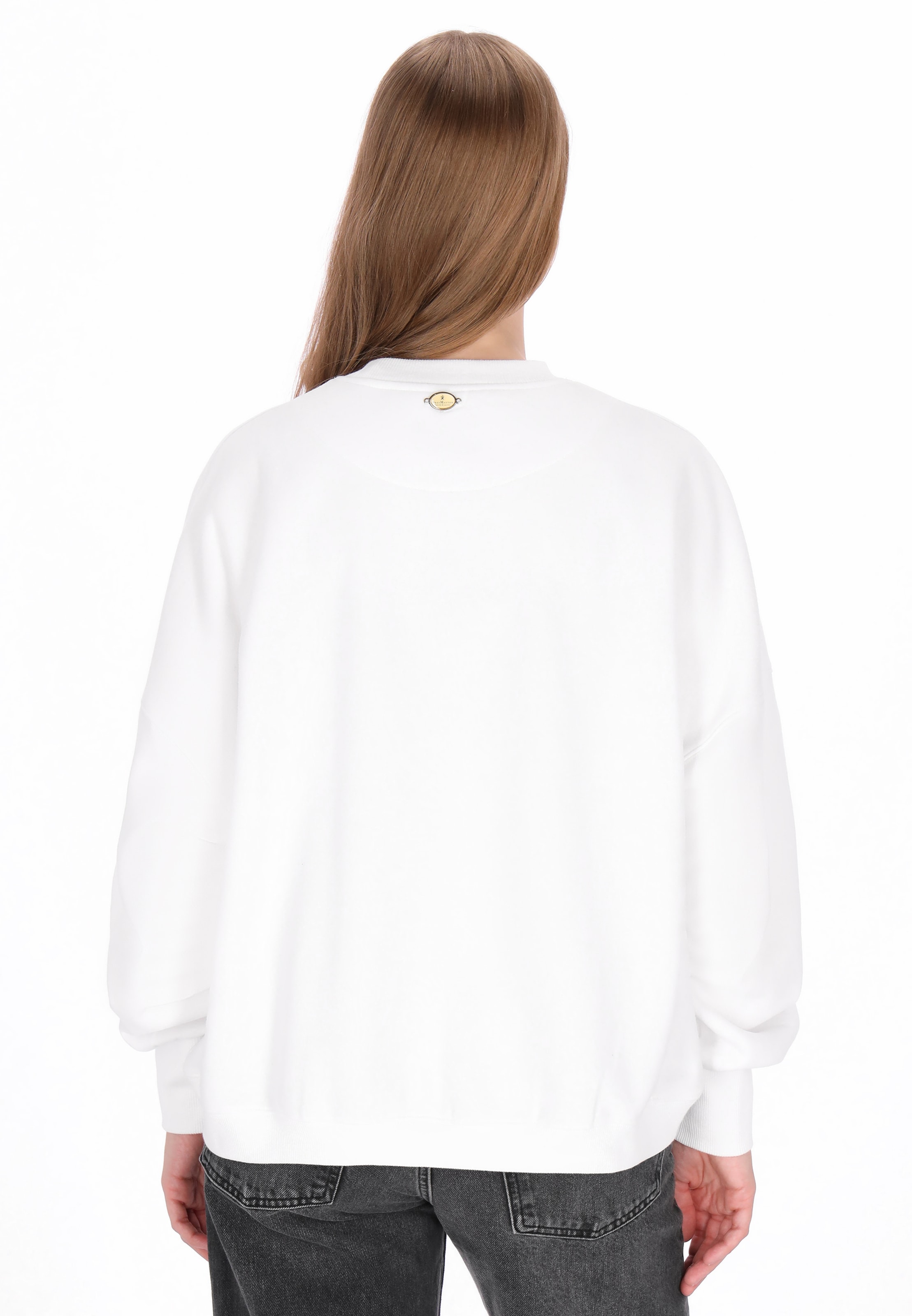 Sweat-shirt DreiMaster Vintage en blanc