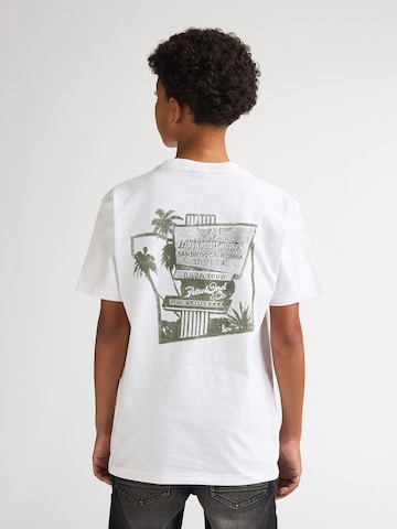 Petrol Industries Shirt 'Mezcal' in Wit: voorkant