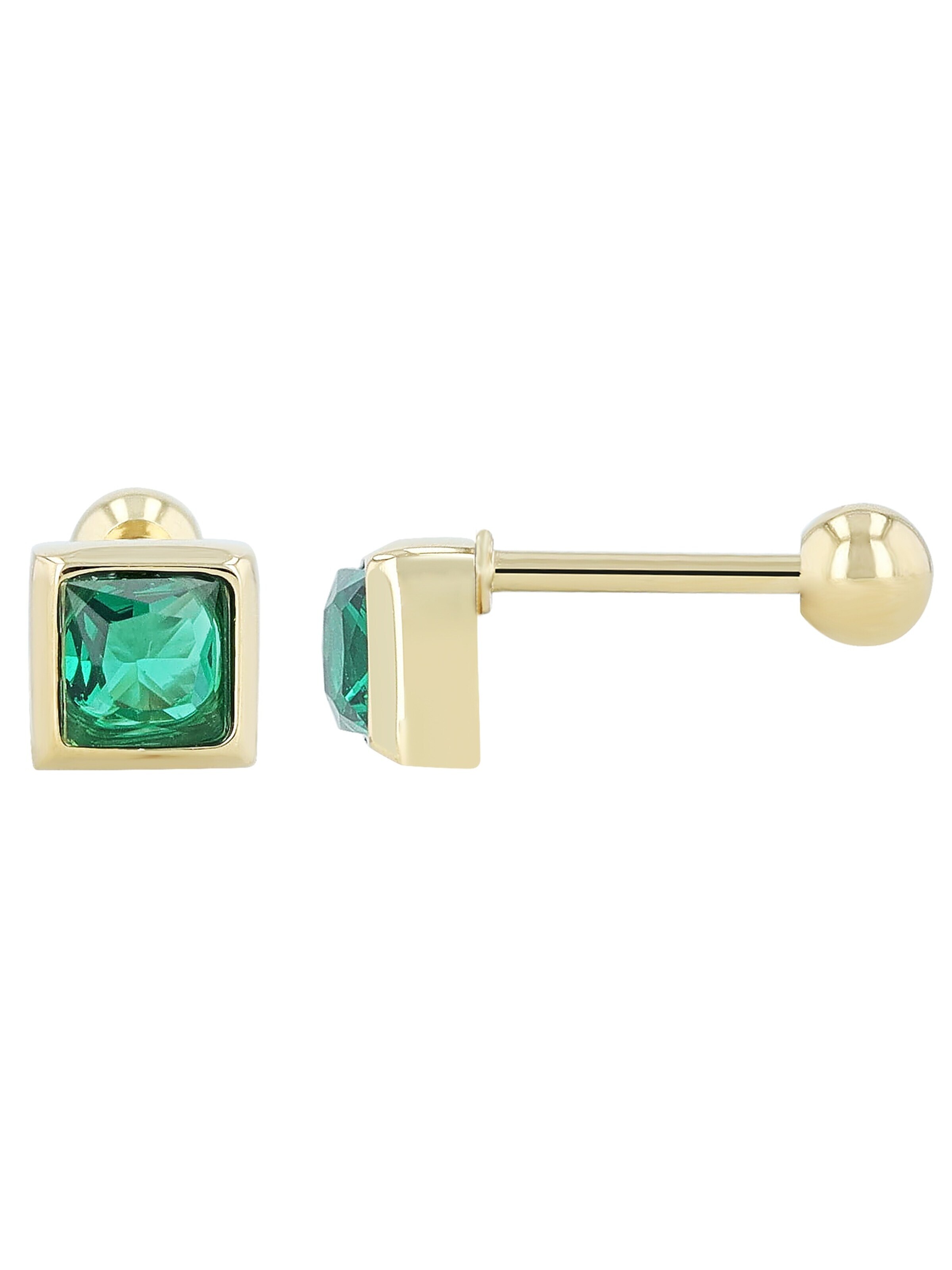 Akzent Earrings 'Lyca, langlebig' in Gold