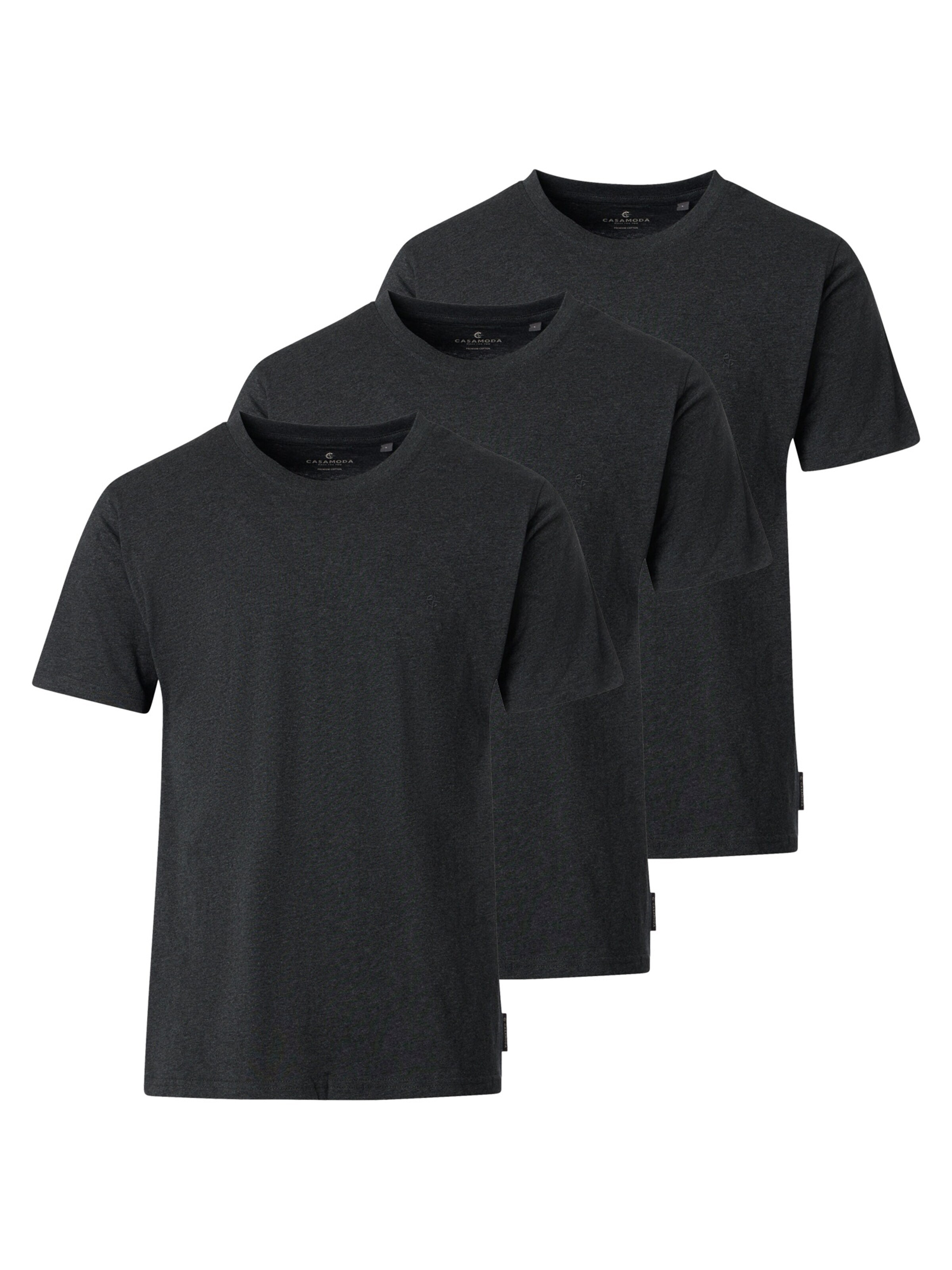 CASAMODA Shirt 'Basic'‌‌‌‌‌‌‌‌ in Grau: Vorderseite