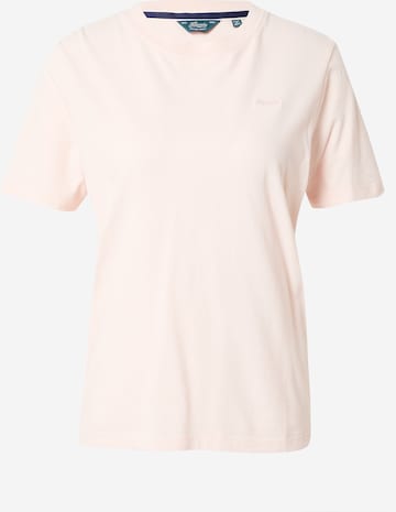 T-shirt Superdry en rose : devant