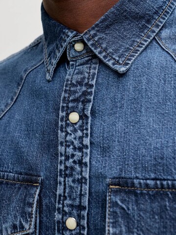 Jacks & Jones Regular fit Overhemd in Blauw