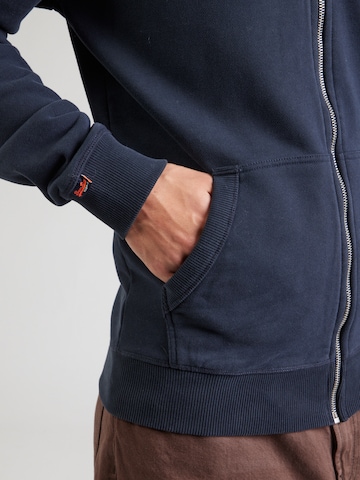 Veste de survêtement 'Essential' Superdry en bleu