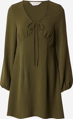 Rochie de la Compania Fantastica pe verde: față