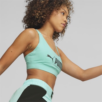 PUMA - Bustier Sujetador deportivo en verde