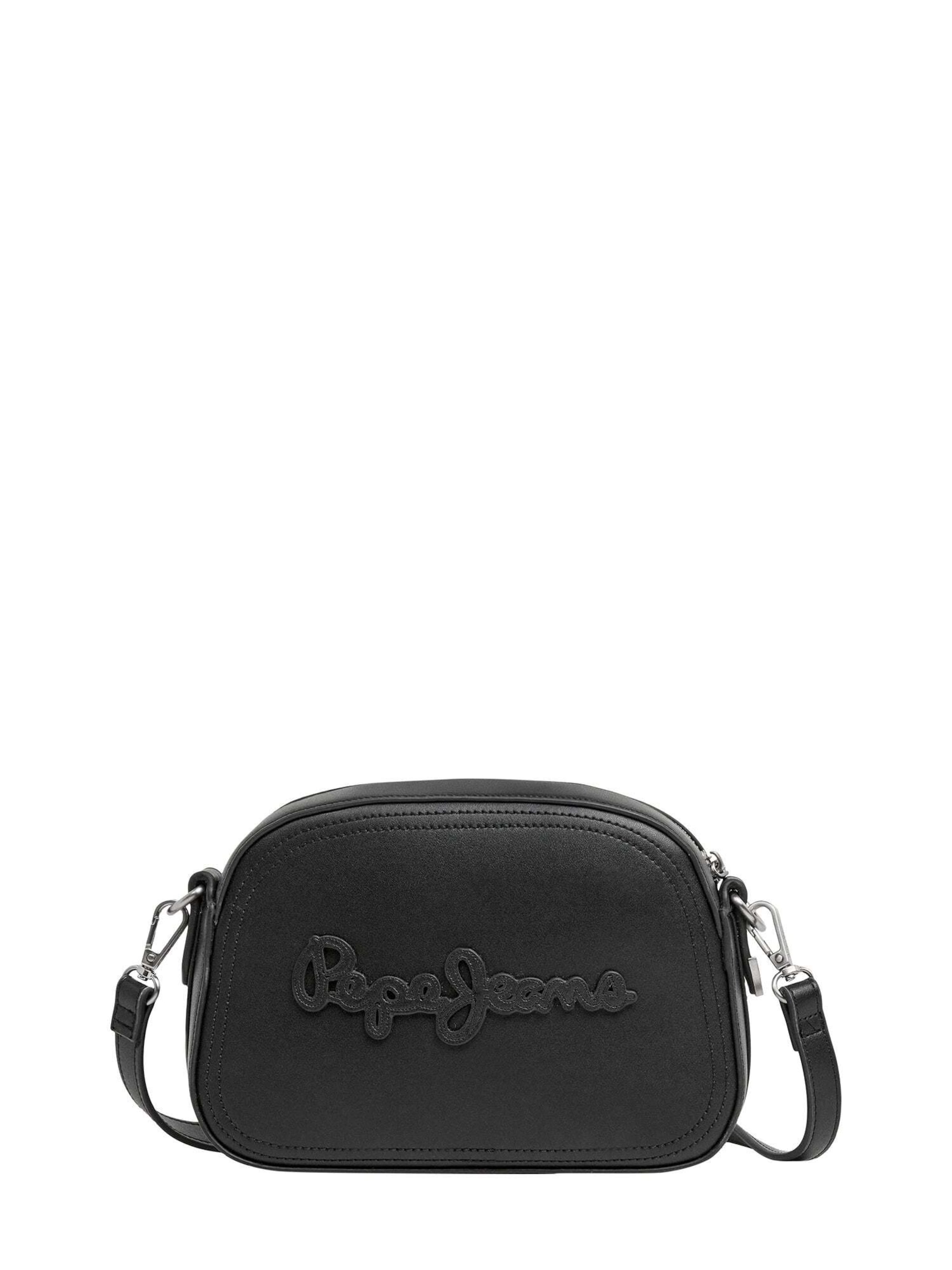 Borsa a tracolla 'Danara Bass' di Pepe Jeans in nero: frontale