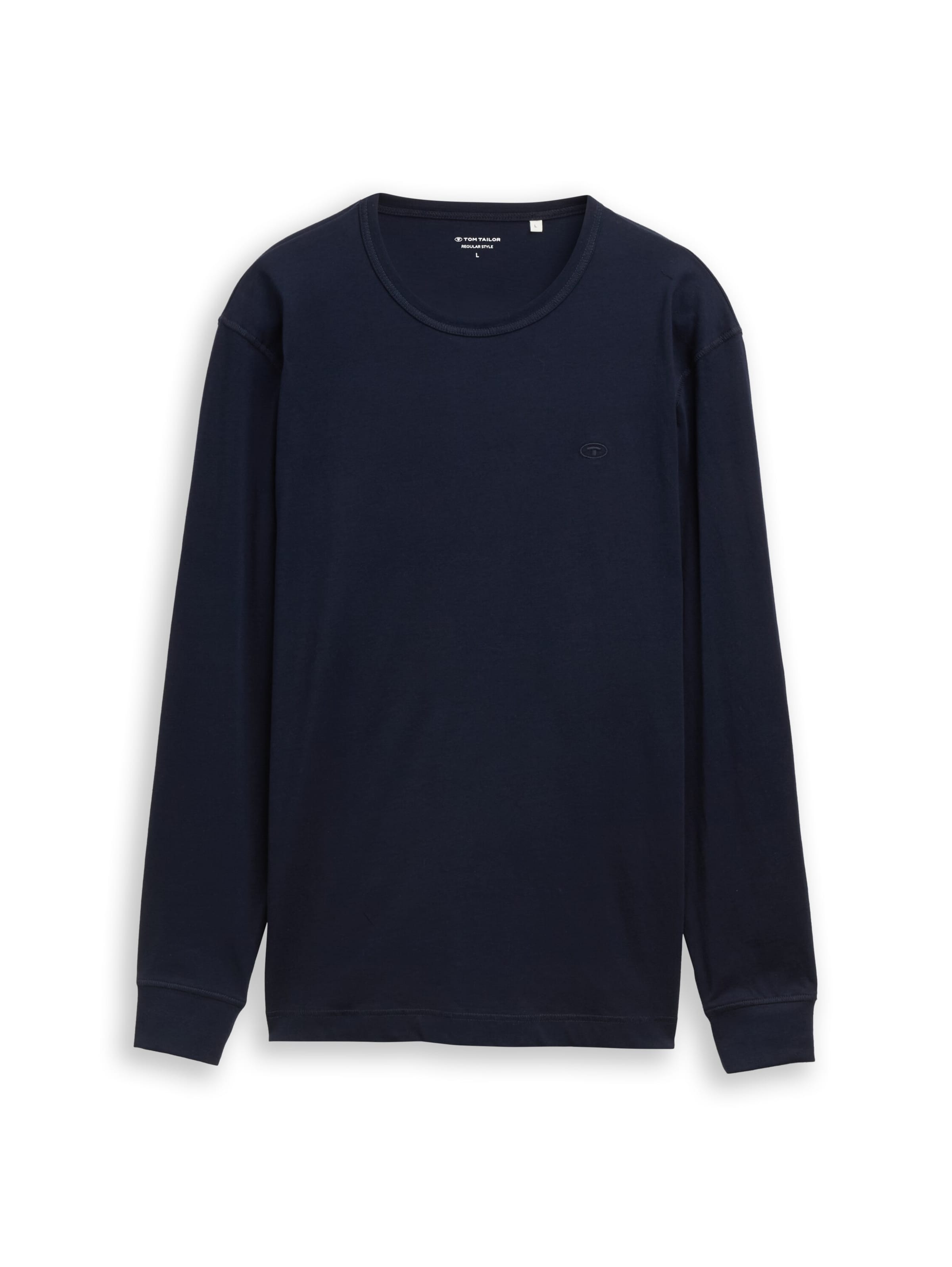 TOM TAILOR Shirt in Blue: front