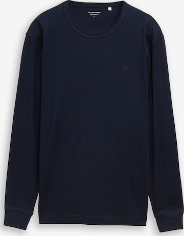 TOM TAILOR Shirt in Blue: front