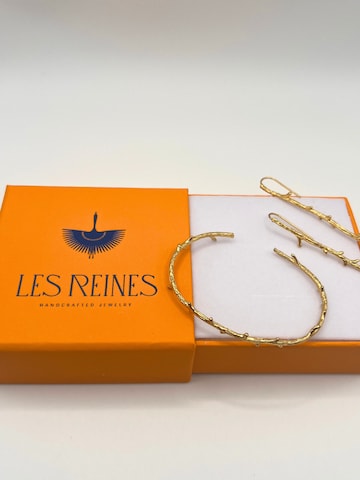 Orecchini 'The Branchlet' di Les Reines in oro