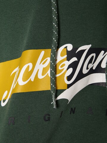 JACK & JONES Mikina 'Becks' – zelená