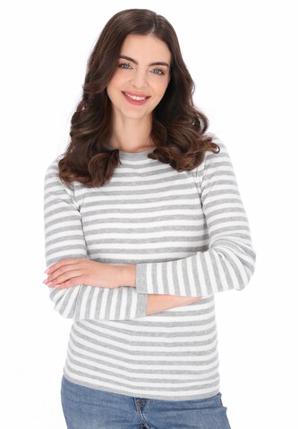 usha BLUE LABEL Pullover in Grau: Vorderseite