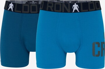 CR7 - Cristiano Ronaldo Boxershorts in Blau: predná strana