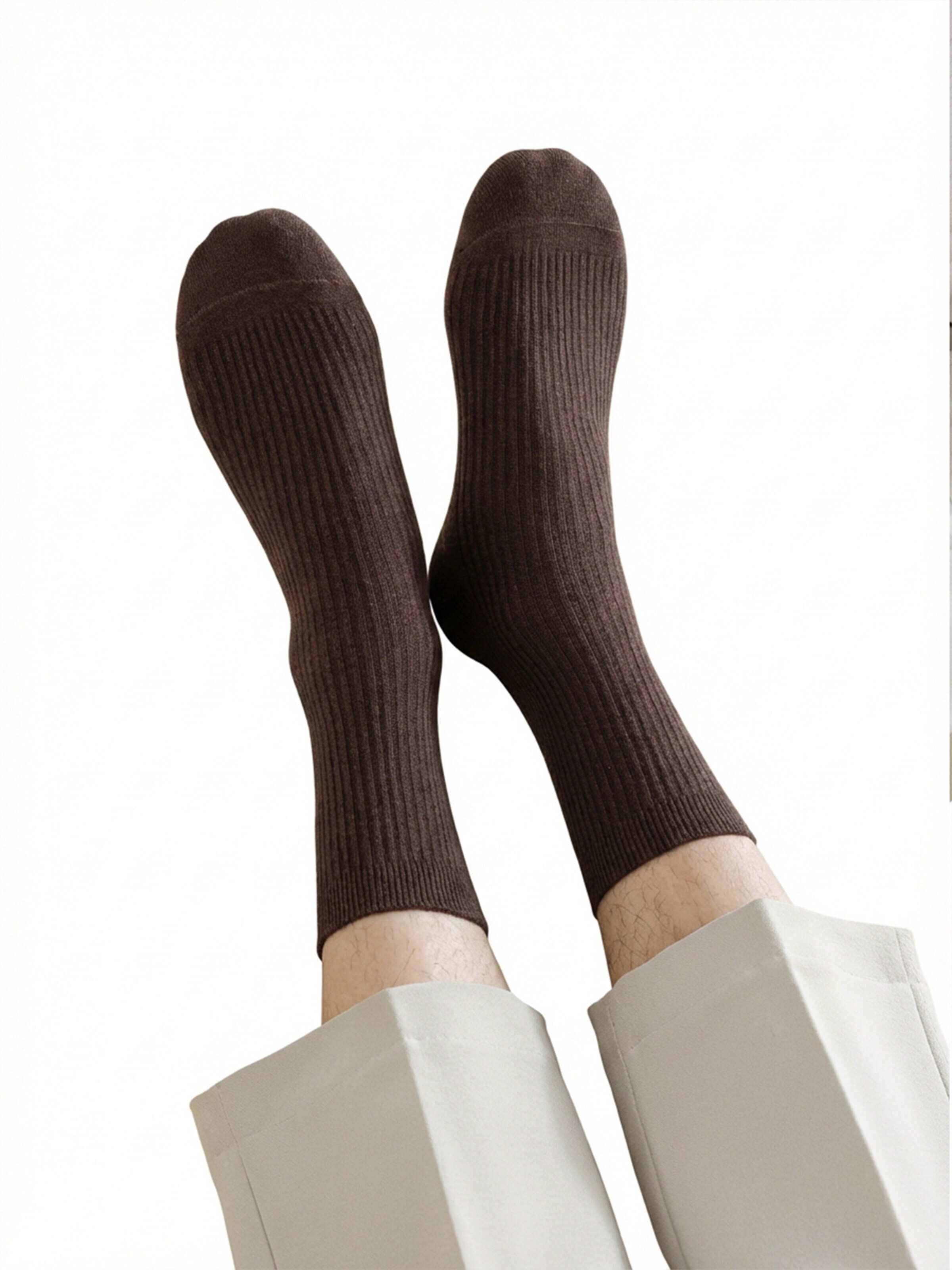 Millo Socks 'Cosy Steps' in Brown