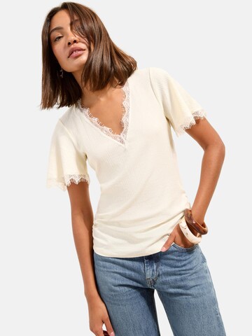 Friends Like These Shirts i beige: forside