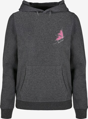 Merchcode Sweatshirt 'Fly High' in Grey: front