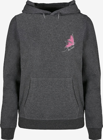 Merchcode Sweatshirt 'Fly High' in Grijs: voorkant