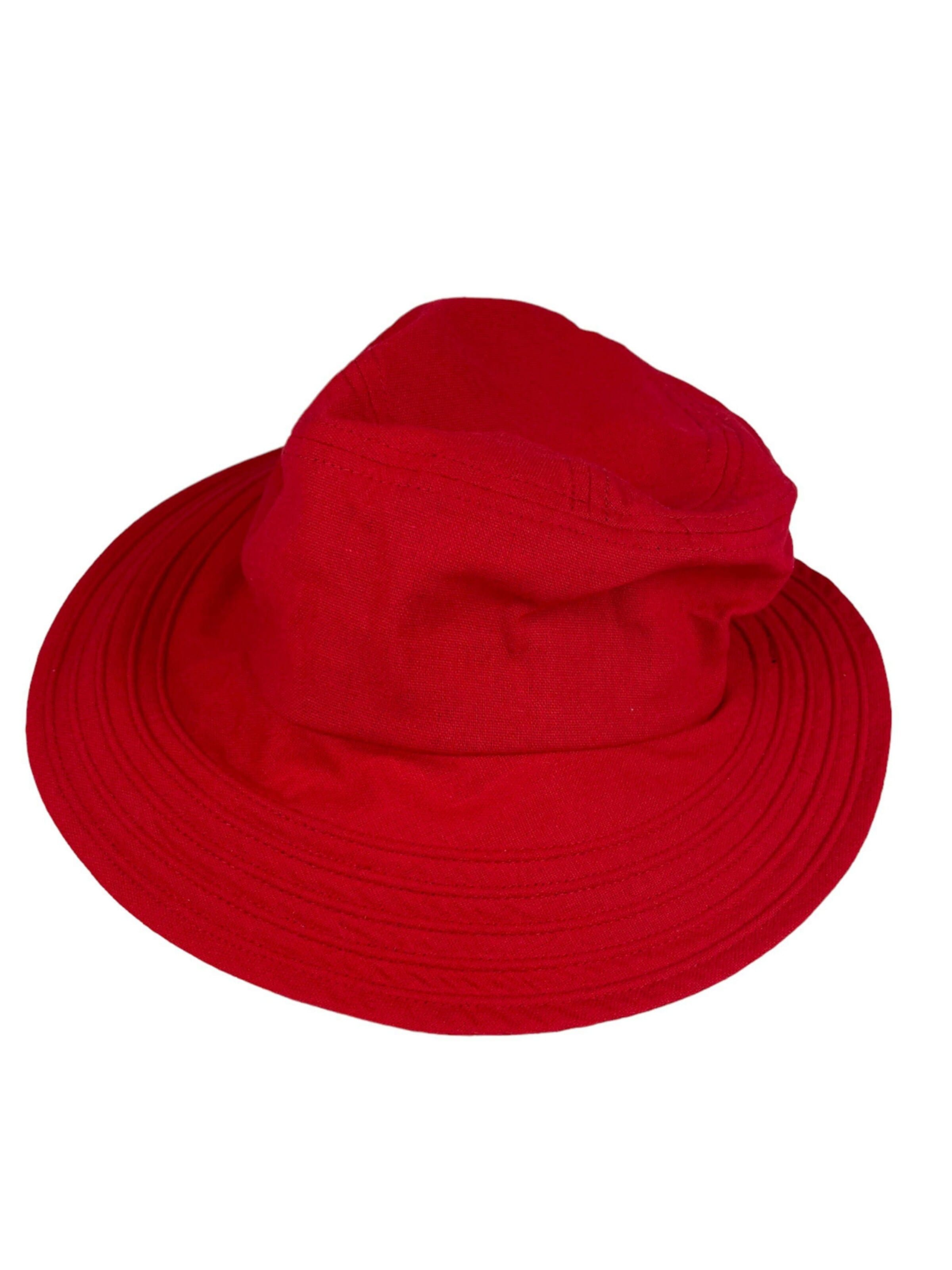 Kumixi - Sombrero 'Sommerhut' en rojo: frente