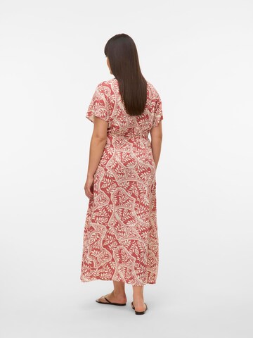 Vero Moda Curve Jurk 'VMCBali' in Bruin