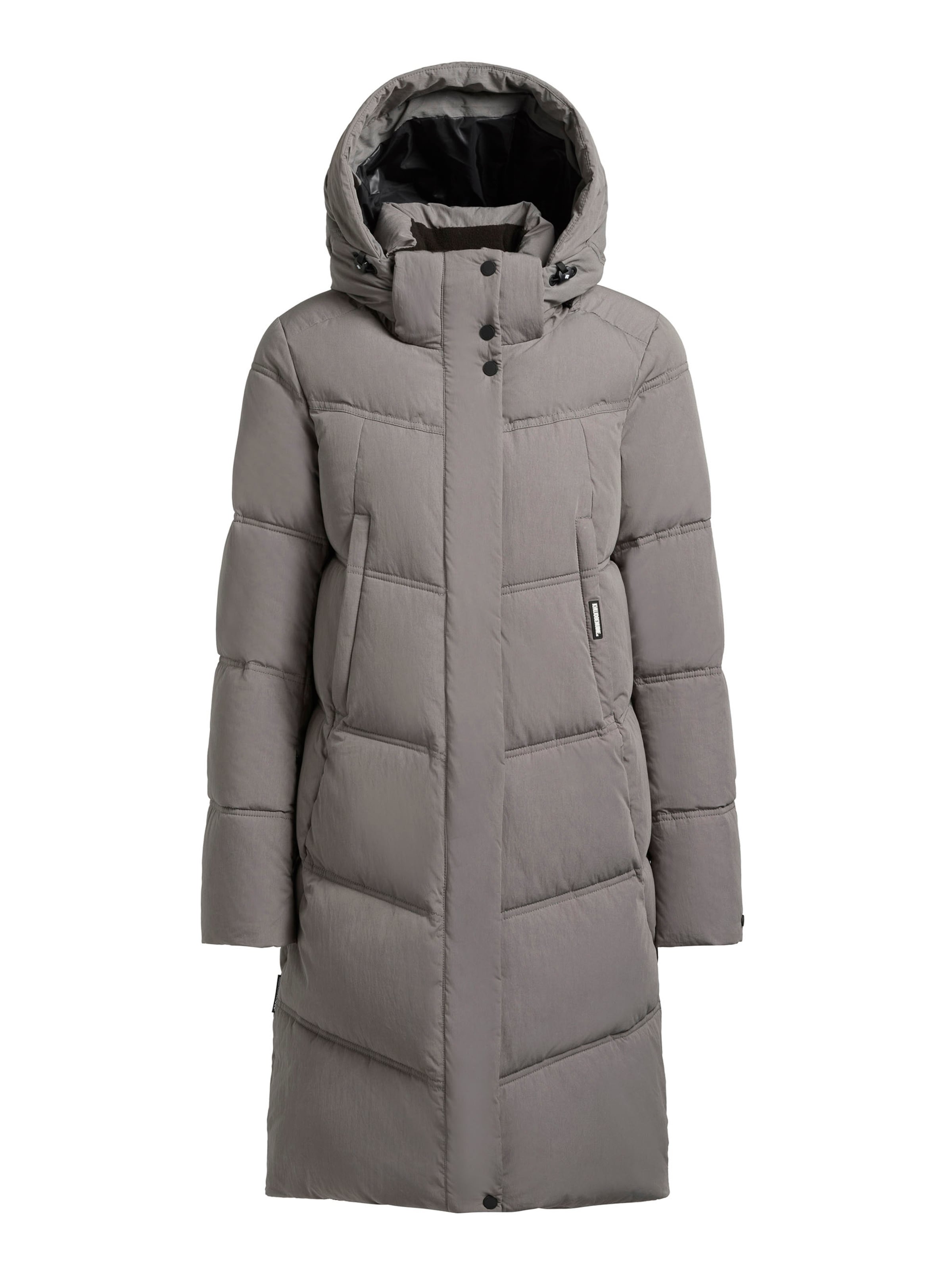 khujo Зимняя куртка ' GRAYA ' в Серый: спереди