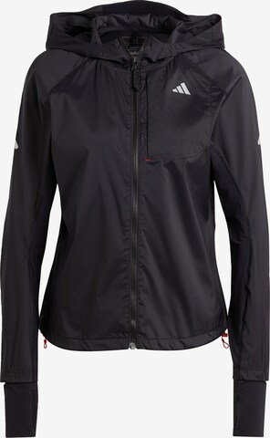 Veste de sport 'Fast ' ADIDAS PERFORMANCE en noir : devant