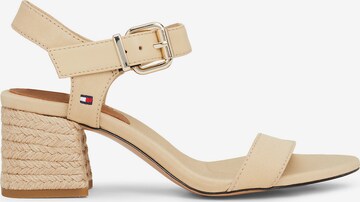 TOMMY HILFIGER Sandale 'Rope' in Beige