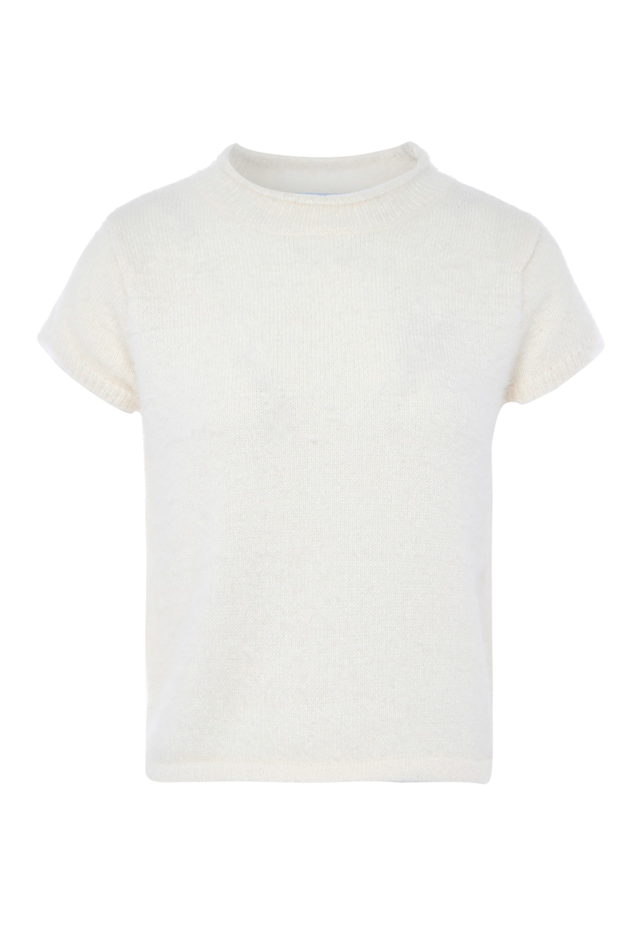 Poomi Trui in Wit: voorkant