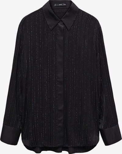 MANGO Blouse 'Barthes' in Black / Silver, Item view