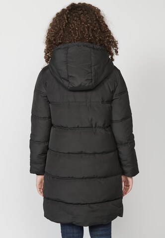 KOROSHI Winterjacke in Schwarz