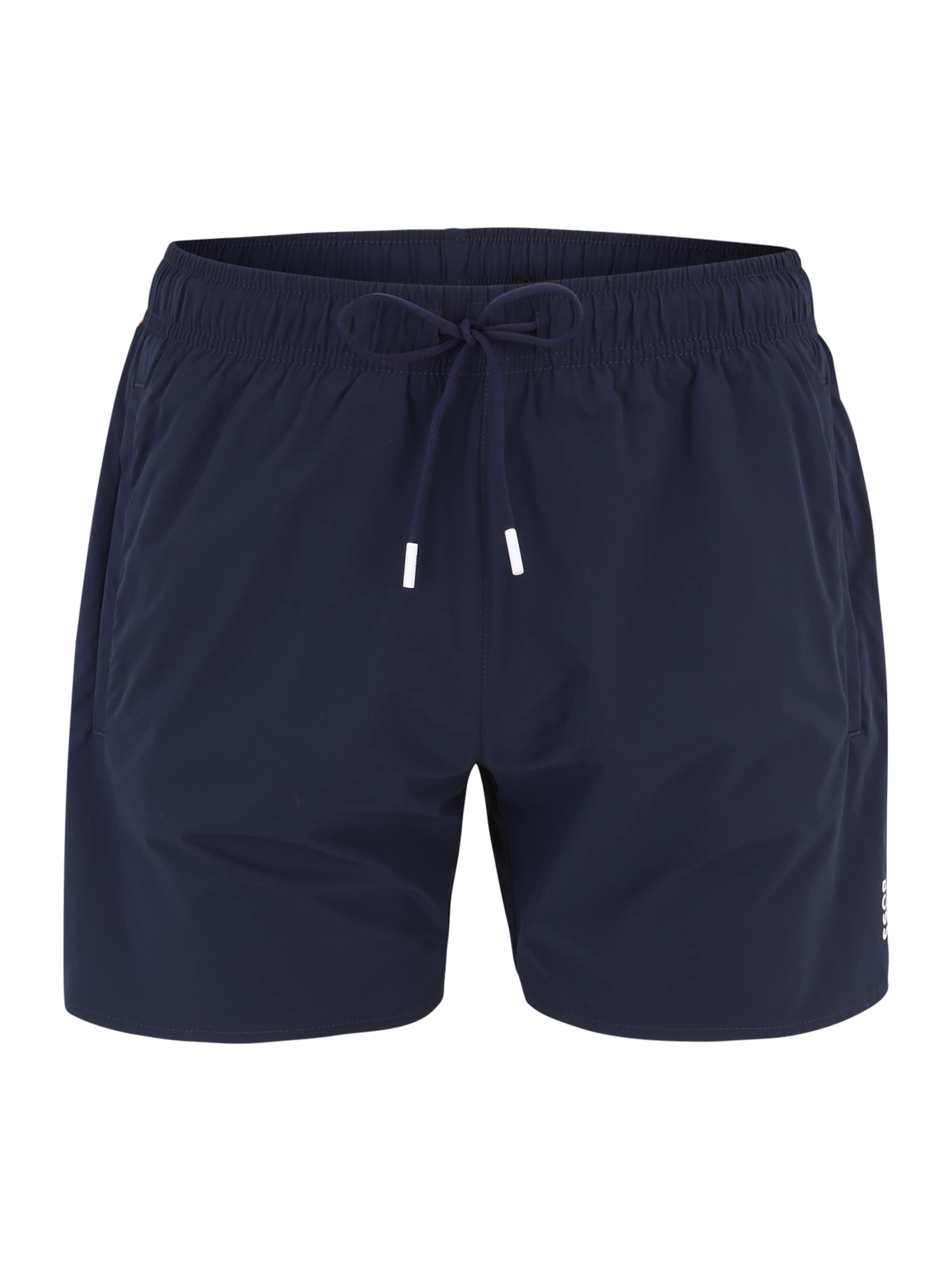 BOSS Плавательные шорты 'Iconic' в Синий: спереди