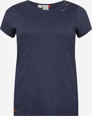 Ragwear Plus قميص 'MINT' بلون أزرق: الأمام