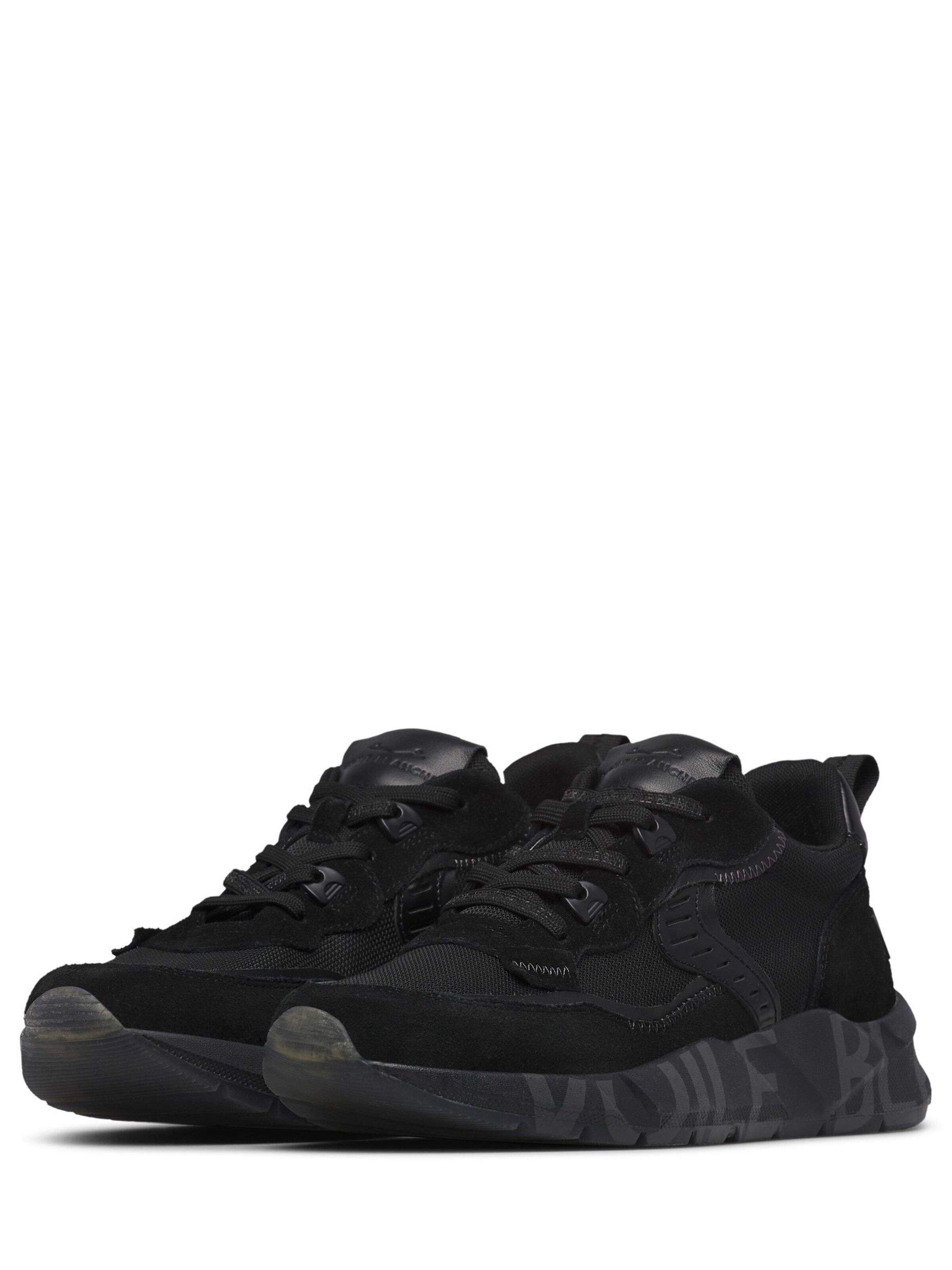 Voile blanche Platform trainers 'CLUB01.' in Black