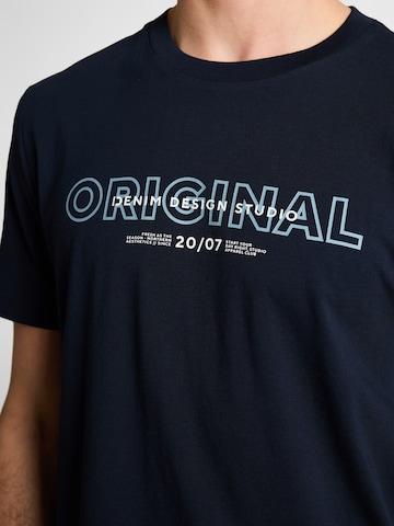 TOM TAILOR DENIM Majica | modra barva