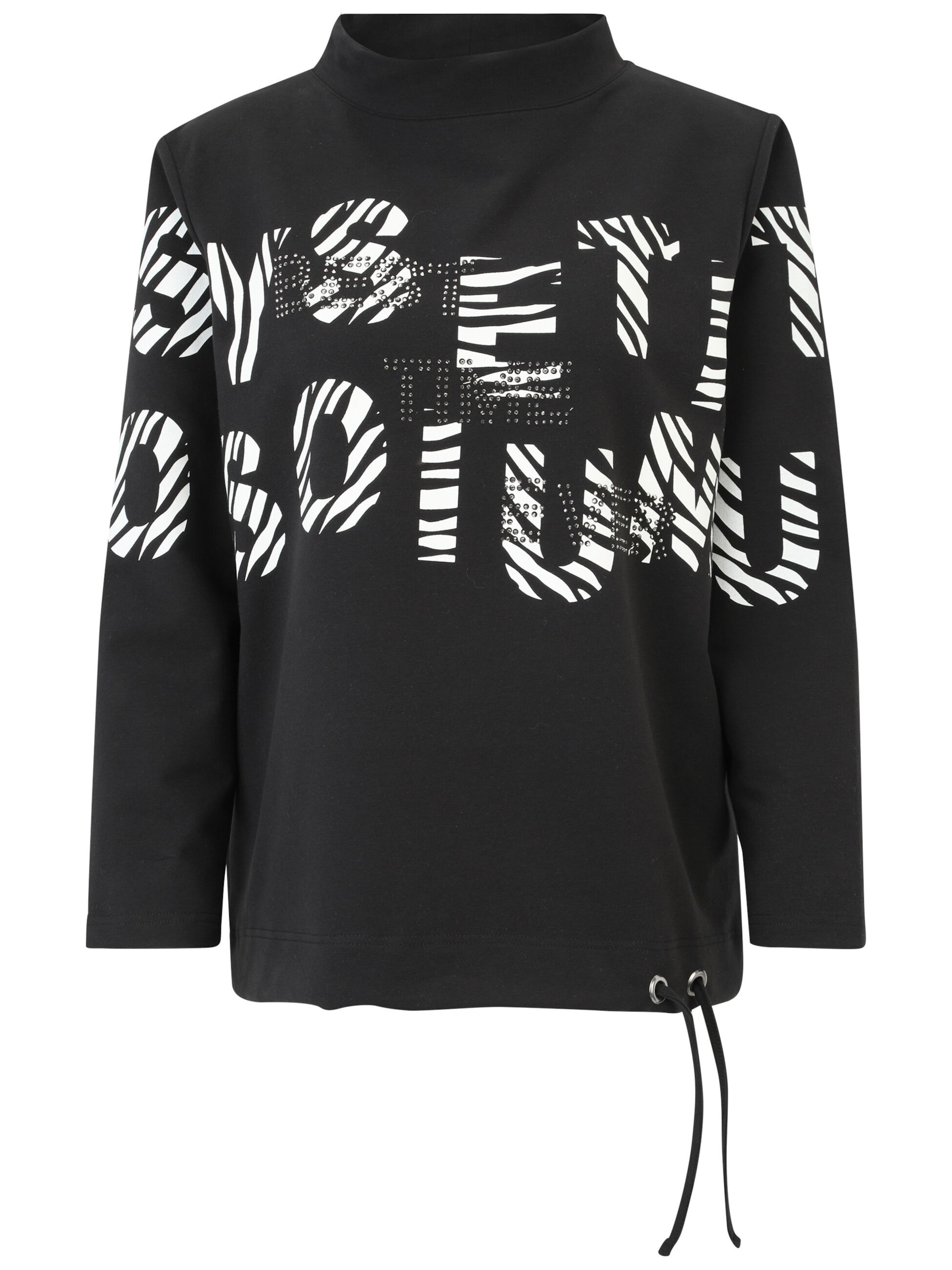 Doris Streich Sweatshirt in Schwarz: Vorderseite