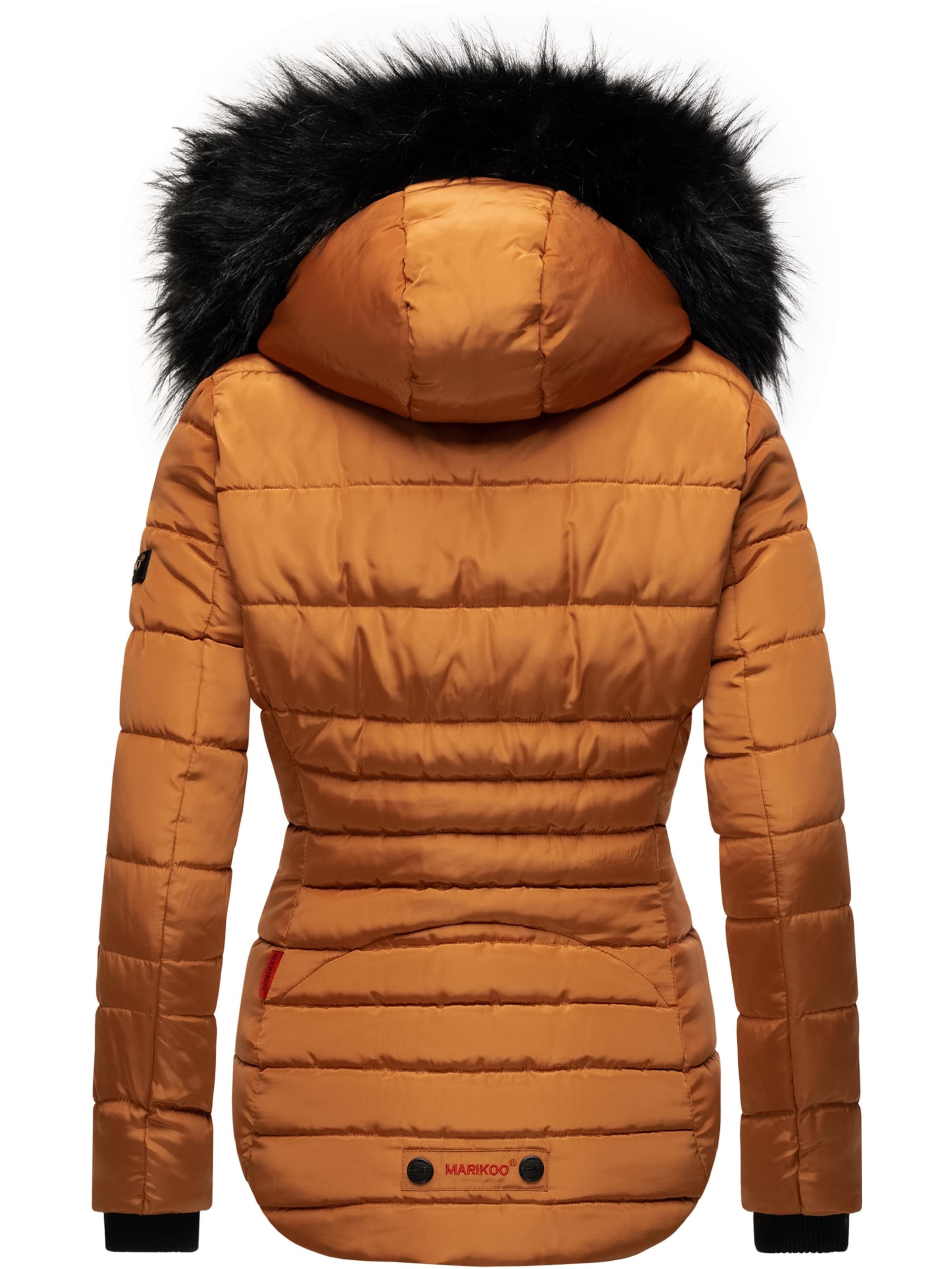 MARIKOO Зимняя куртка 'Lotusblüte' в Коричневый