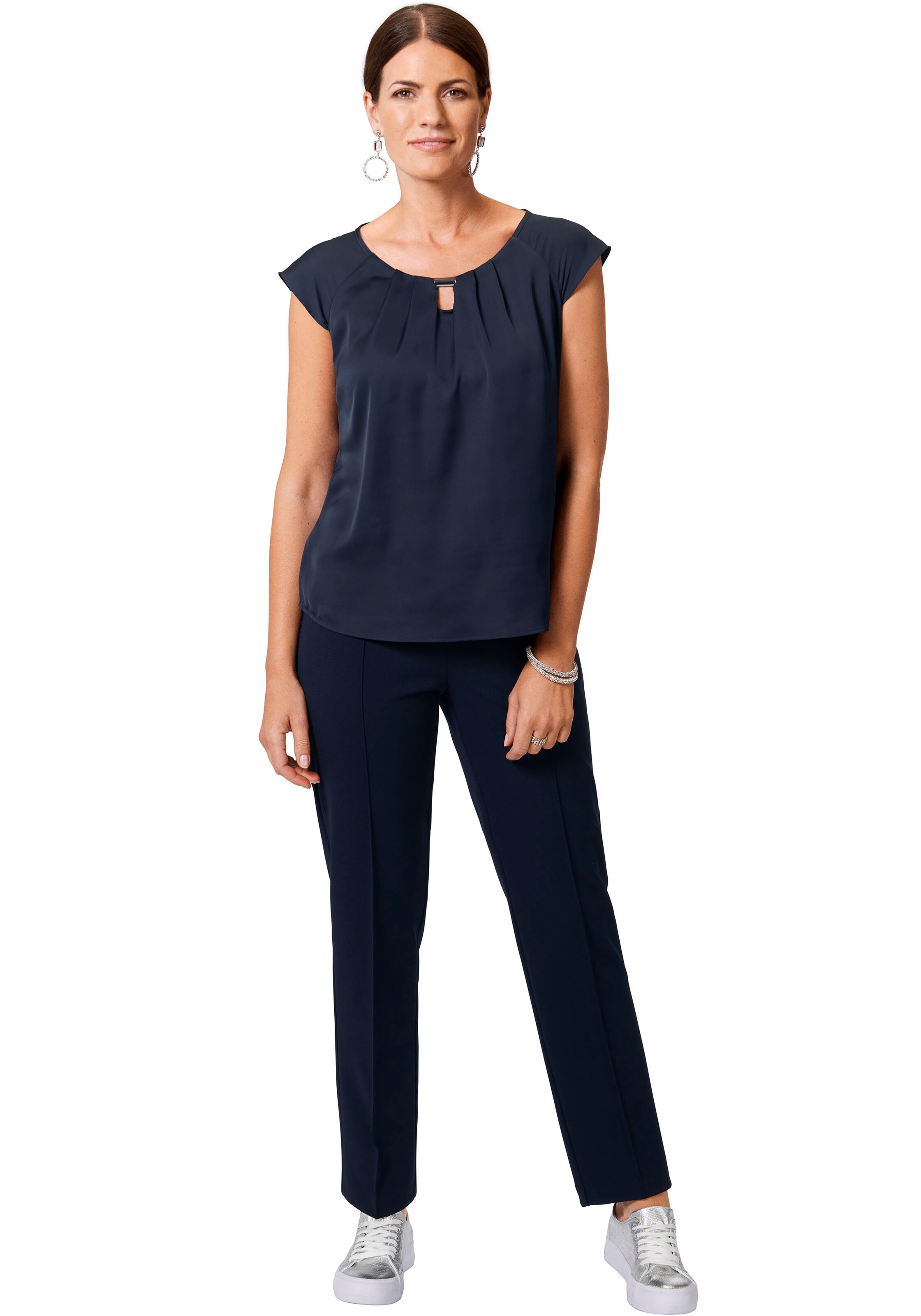 Select By Hermann Lange Top in Blue