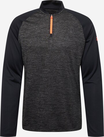 UNDER ARMOUR - Camiseta funcional en negro: frente