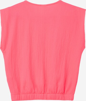 T-Shirt s.Oliver en rose : derrière