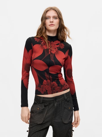 Desigual Tričko – černá: přední strana