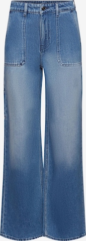 ESPRIT Wide leg Jeans in Blauw: voorkant