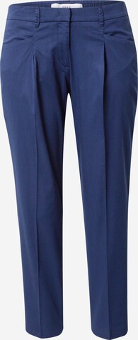 BRAX Regular Trousers with creases 'Maron' in Blue: front