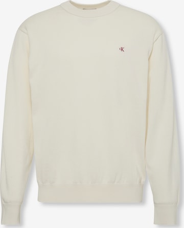 Pull-over 'Esy' Calvin Klein Jeans en blanc : devant