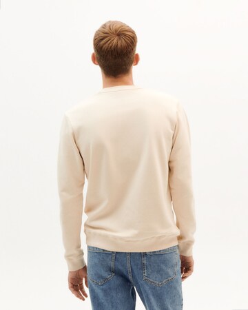 Thinking MU Sweatshirt 'Finkenaeur' in Beige