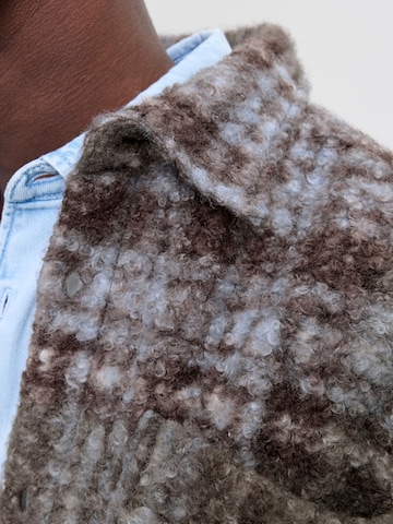 JACK & JONES Средняя посадка Рубашка 'DENVER' в Коричневый