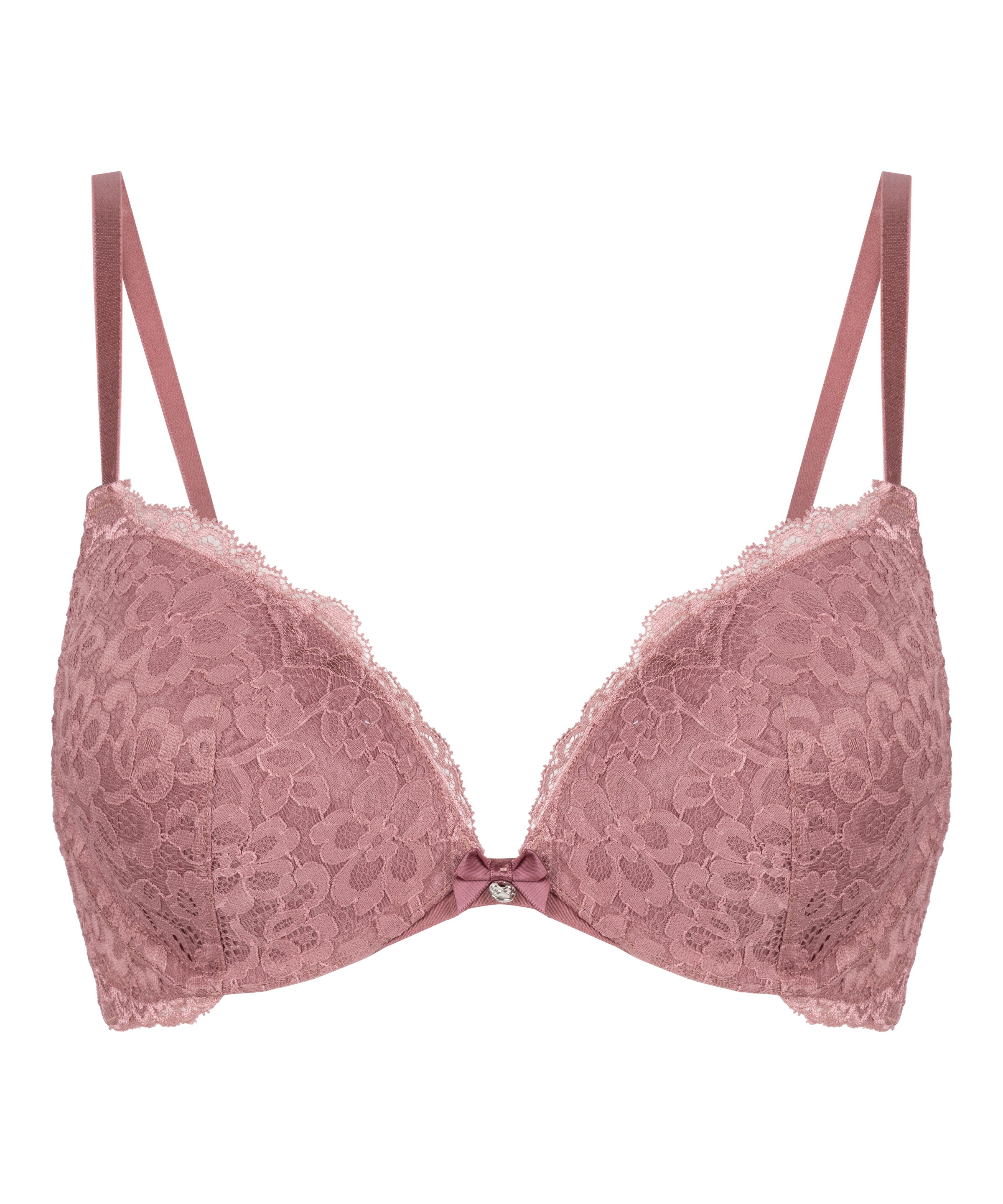 Hunkemöller Push-up Bra in Purple: front