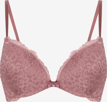 Hunkemöller Push-up Bra in Purple: front