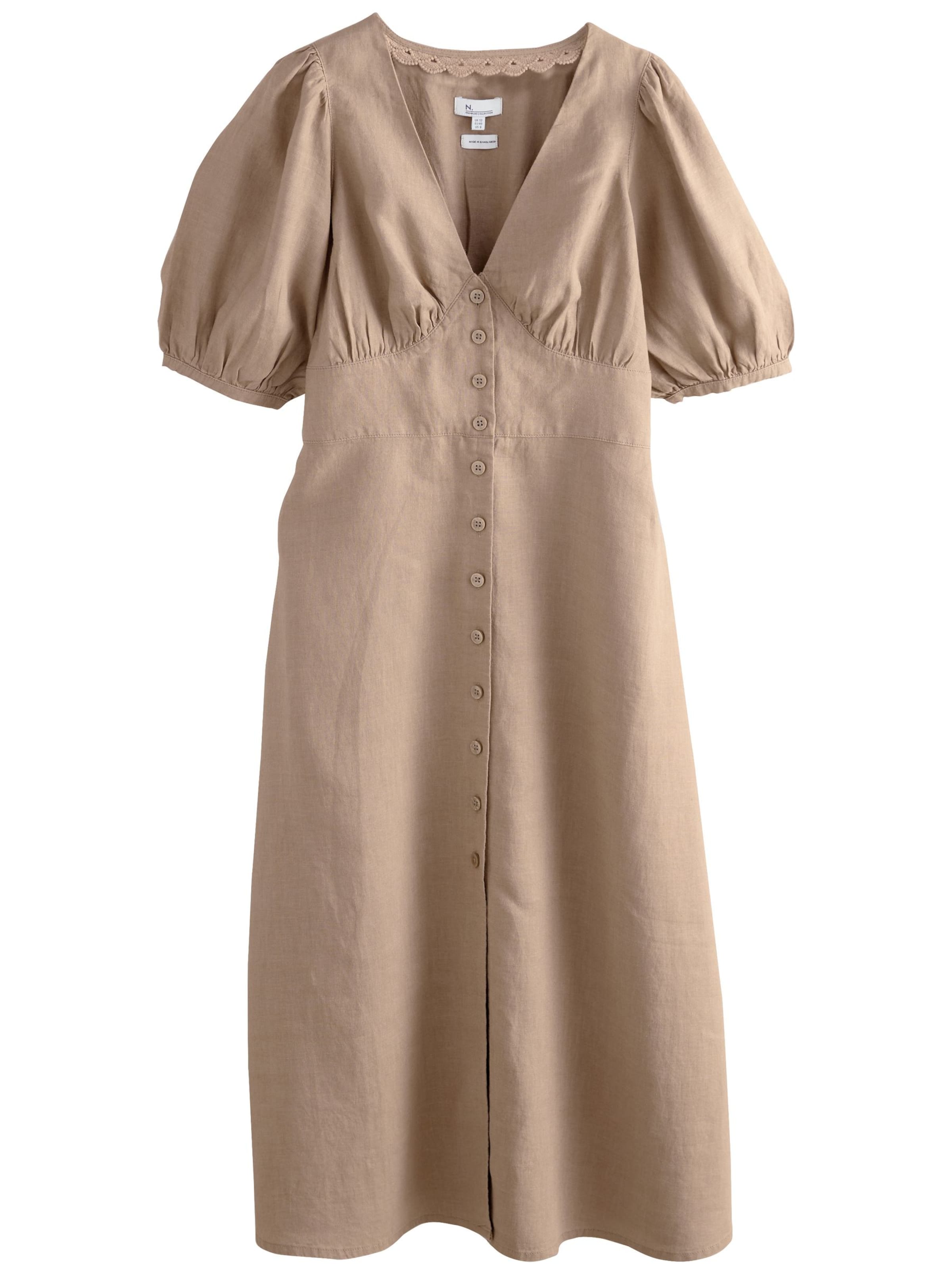 Next Kleid in Beige: Vorderseite