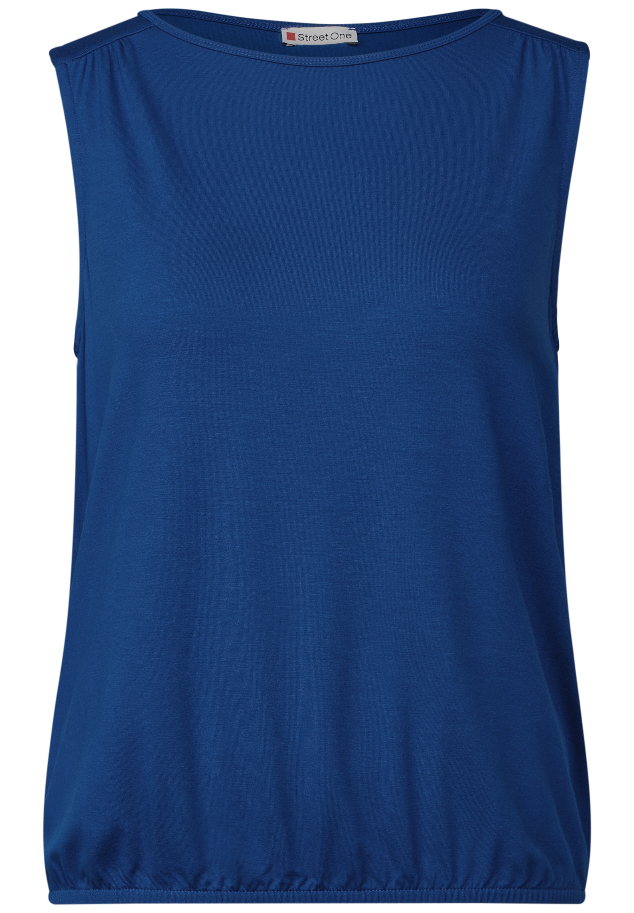 STREET ONE Top in Blau: Vorderseite