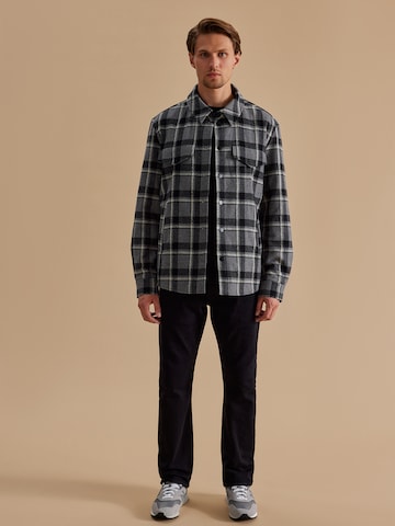 DAN FOX APPAREL Between-Season Jacket 'Carlos' in Grey